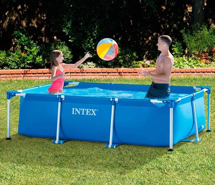 Intex ZX-28270 220 x 150 x 60CM Metal Frame Pool Set : Amazon.ae